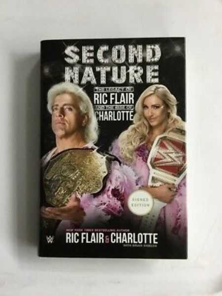 Charlotte Flair also came out as an author in 2017 when her book, a joint biography with her pops Rick Flair, named 'Second Nature: The Legacy of Ric Flair and the Rise of Charlotte' was published.