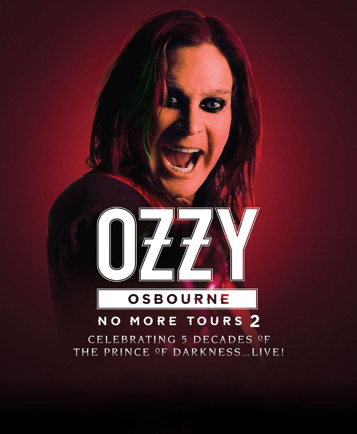 ozzy osbourne tour poster 