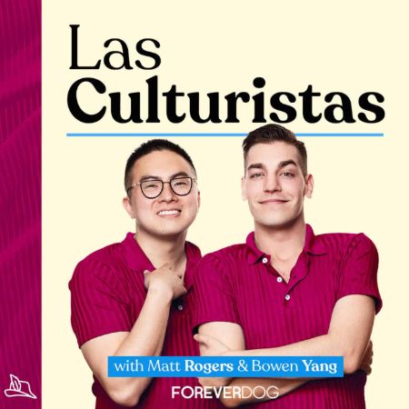 Bowen Yang and Matt Rogers co-host the podcast 'Las Culturistas.'