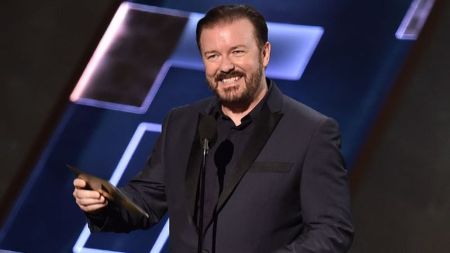 Ricky Gervais created, wrote and acted in British Television Series 'The Office.'