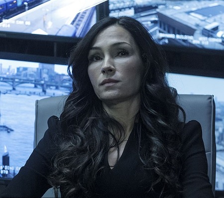 Viewers were shocked at Famke Janssen's transformation in 'The Capture'.