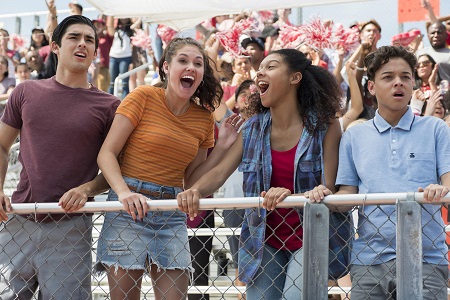 The four cast members of the show.