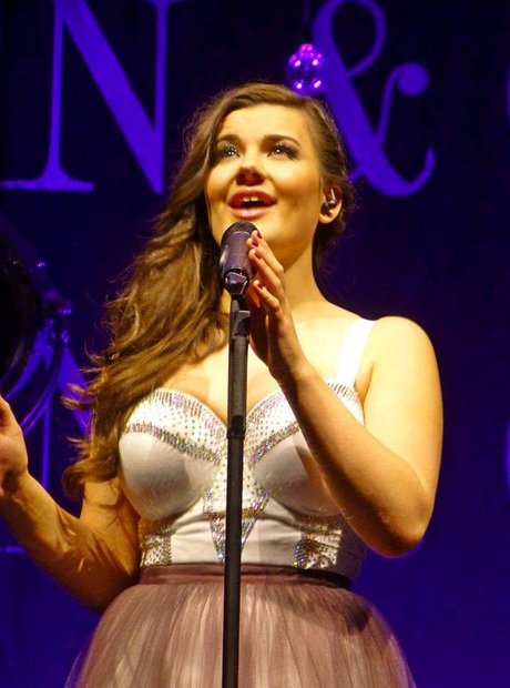 Charlotte Jaconelli singing solo.