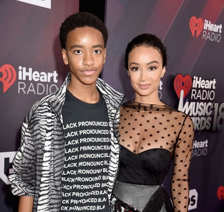 INGLEWOOD, CA - MARCH 11: Kniko Howard (L) and Draya Michele arrive at the 2018 iHeartRadio Music Awards which broadcasted live on TBS, TNT, and truTV at The Forum on March 11, 2018 in Inglewood, California.