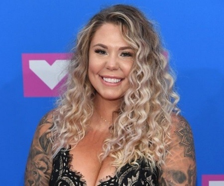 Kailyn Lowry during an appearance at 'The Domenick Nati Show'.