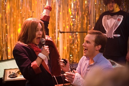 Anna Faris and Chris Pratt on 'Take Me Home Tonight'.