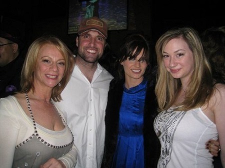 Stana Katic and husband Kris Brkljac At the 'Castle' premiere party, Sept. 2009.