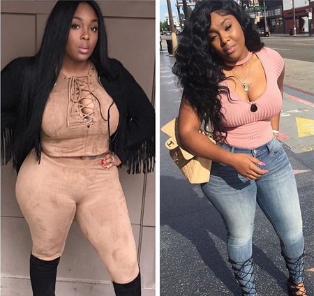 Before and after pictures of Sierra Gates Weight Loss, not plastic surgery.