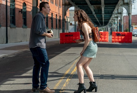Jason Segel and Tara Lynne Barr in 'Dispatches from Elsewhere'.