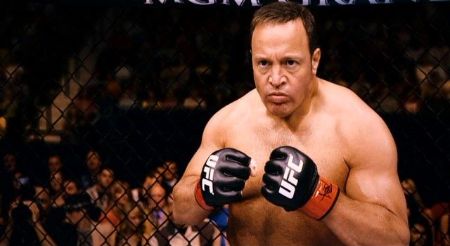 Kevin James portraying the role of Scott Voss, a biology teacher turned MMA fighter. 