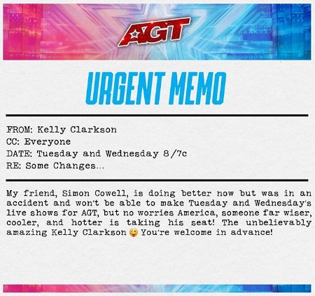 kelly clarkson memo.