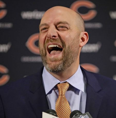 The estimated Net worth of Matt Nagy is around $5 Million.