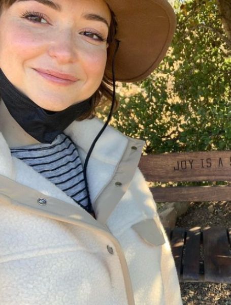 On March 8, 1987, Milana Vayntrub was born in Tashkent, Uzbek Soviet Socialist Republic, USSR.