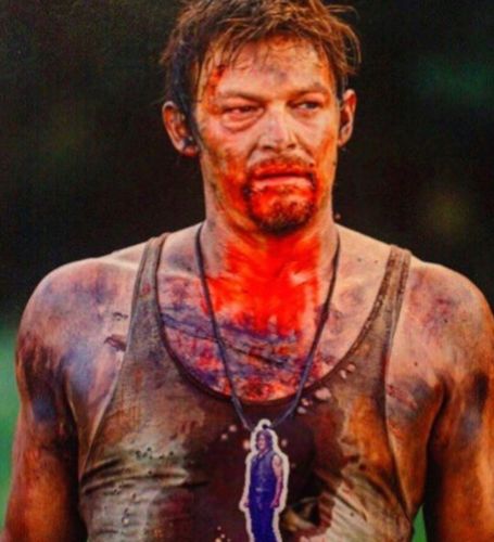 Norman Reedus has also worked as a model for Prada, Alessandro Dell'Acqua, Durban, Levi's, Lexus, and Morgenthal Frdrics.