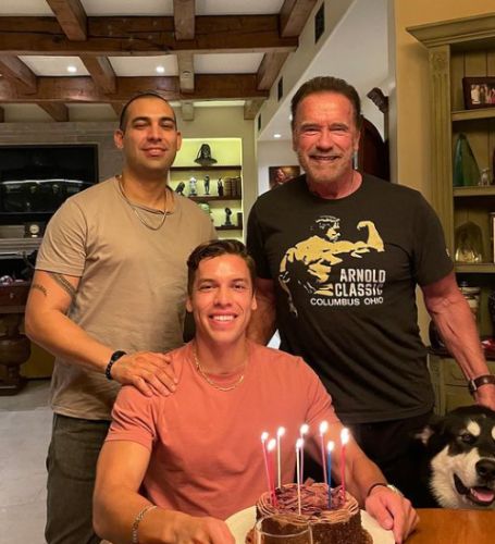 Joseph Baena is the son of Arnold Schwarzenegger and Mildred Patricia Baena.