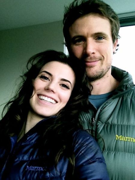 John Reardon with Meghan Ory