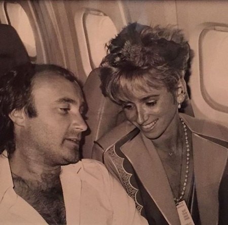 jill is the second wife of Phil and they have a daughter named Lilly Collins