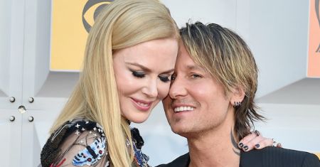 Keith Urban with his wife Nicole Kidman.
