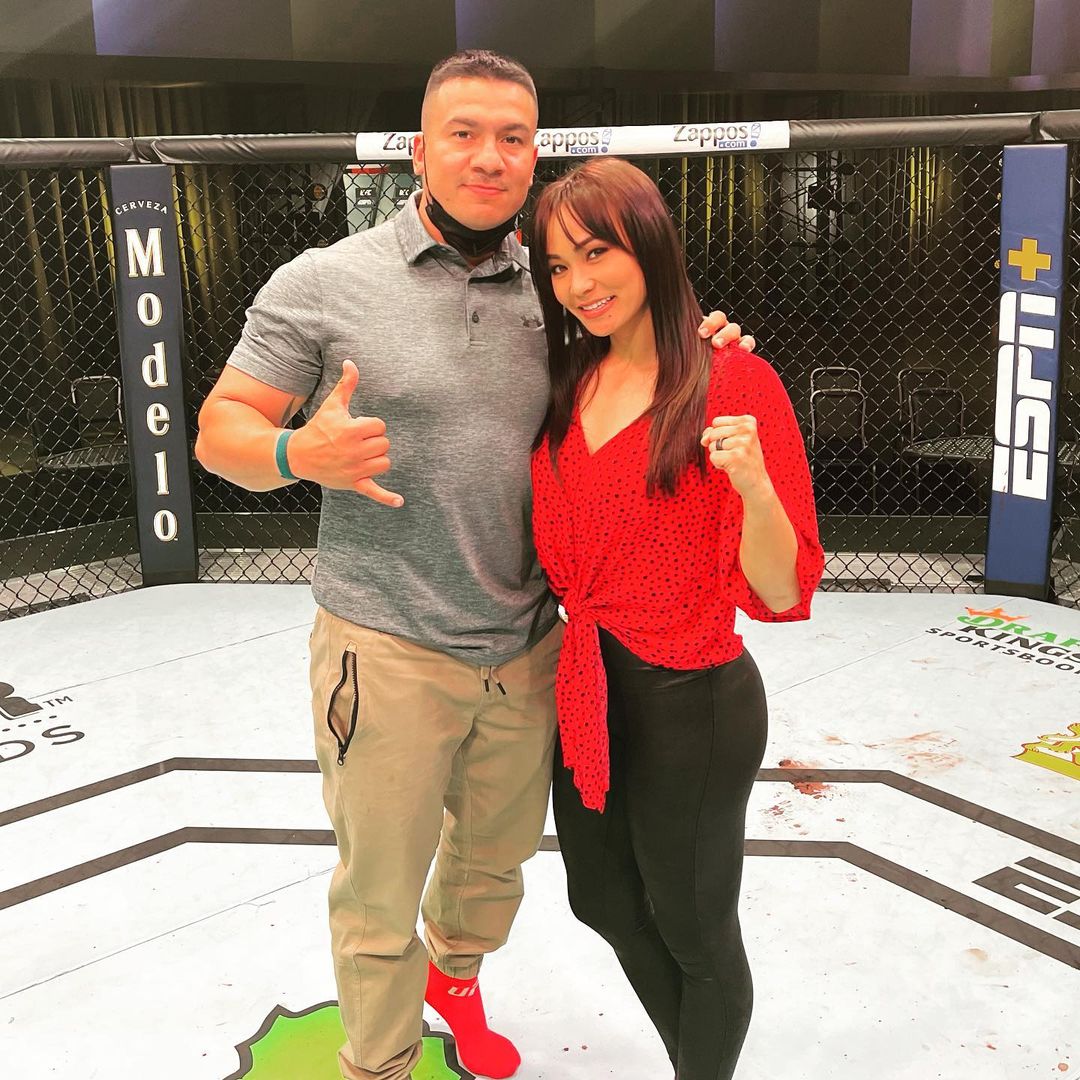 Michelle Waterson married to former marine Joshua Gomez.
