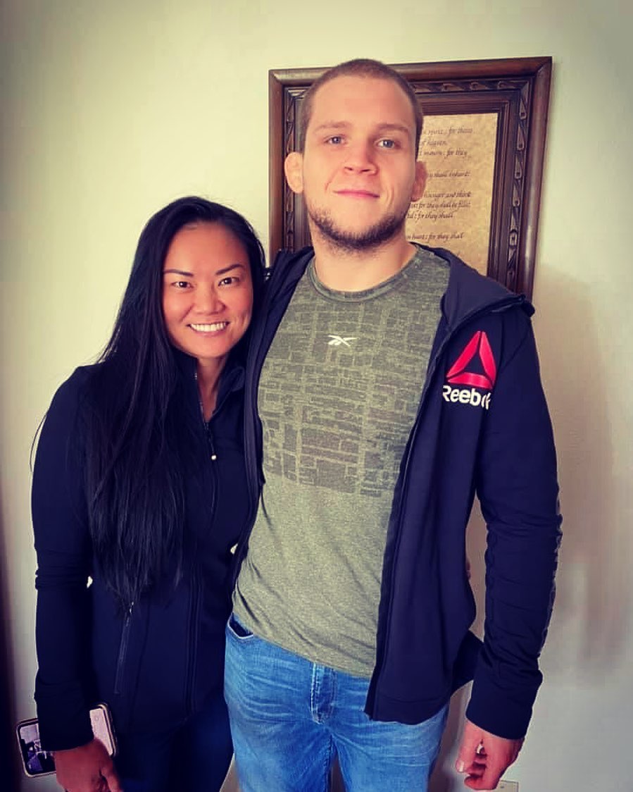 Alex Morono married to his long term girlfriend Janice Morono.