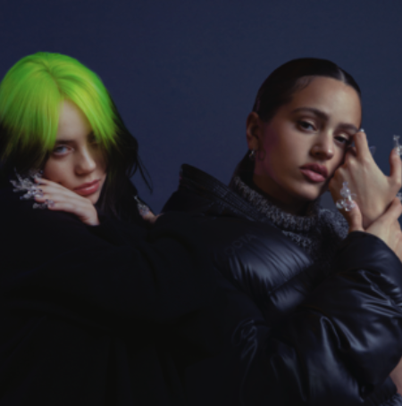 Rosalía drops a moody song Lo Vas a Olvidar with an American singer Billie Eilish. 