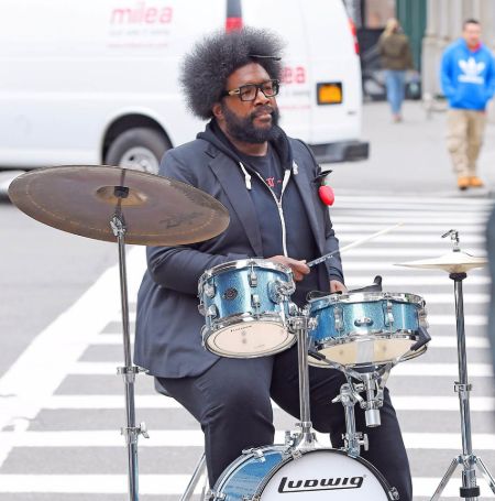 Ahmir Khalib Thompson, known officially as&nbsp;Questlove, is a drummer, DJ, producer, culinary entrepreneur, designer.