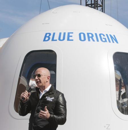 Jeff Bezos, the richest person globally, sights are set higher.