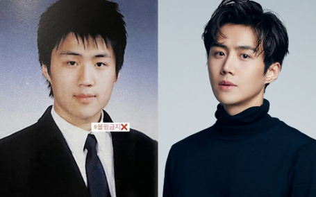 Kim Seon Ho before and after weight transformation.
