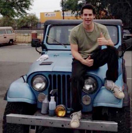 Dylan O'Brien acclaimed the million dollars in his pocket.