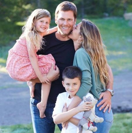 Gisele Bundchen and her family.