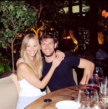 Marloes Horst and Alex Pettyfer first met in 2014.