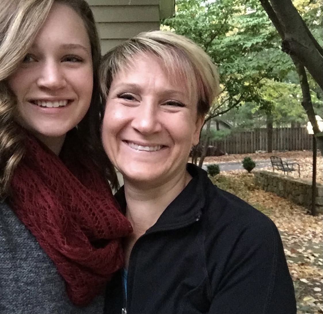 Jim Breuer and Dee Breuer's daughter.