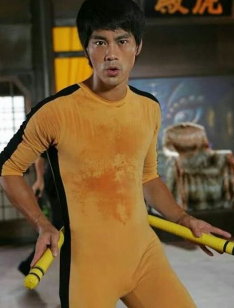 Danny Chan Kwok-Kwan is posing for his post.