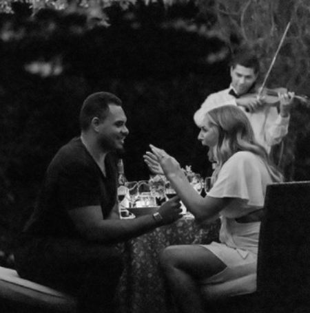 Emily Kucharczyk and Ronnie Stanley have been together since 2013.