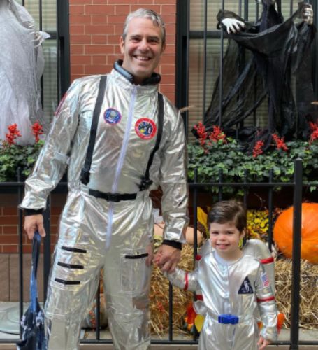 Andy Cohen recently had his first meeting with Anderson Cooper's son Sebastian Maisani-Cooper.