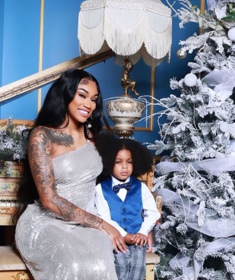 Young Kacey Gaulden with Jania Bania