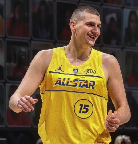 Nikola Jokic lost weight during the lockdown period.