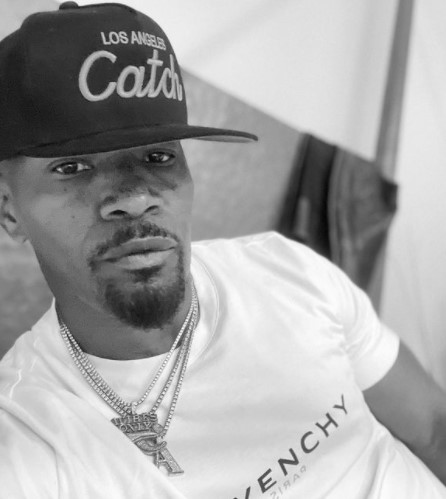 Jamie Foxx with Katie Holmes.