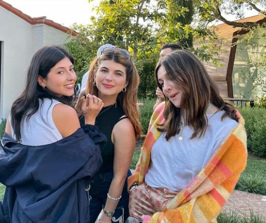 Isabella Rose Giannulli with her younger sister Olivia.