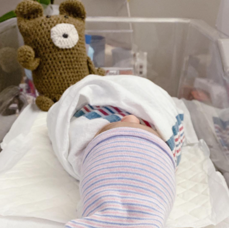  Mickey Guyton's baby boy.