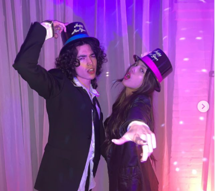 Olivia Rodrigo and Conan Gray together.