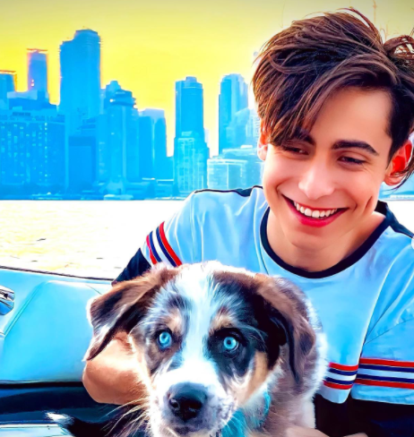   Aidan Gallagher dated Jessica Belkin for one year.