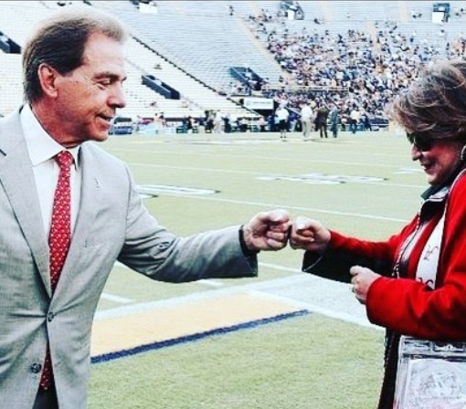 Nick Saban is married to Terry Saban, his wife nearly half a century.