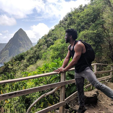 Chadwick Boseman owns a $100,000 Lexus LC 500h.