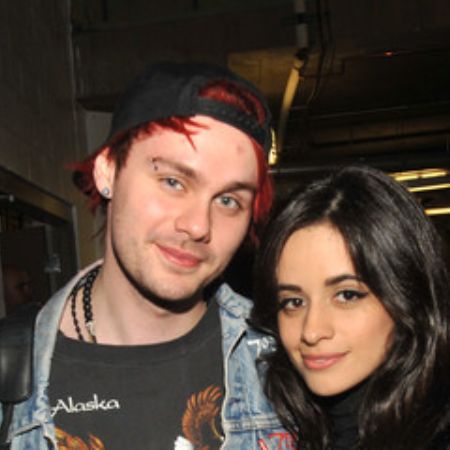 Camila Cabello with Michael Clifford.