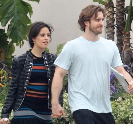 Camila Cabello with her ex-beau Matthew Hussey.