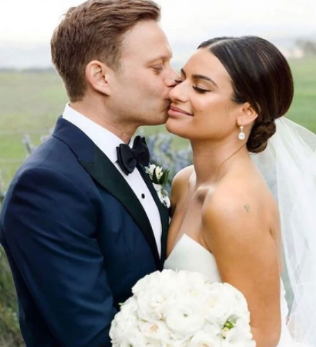 Lea Michele and her husband, Zandy Reich are still together.