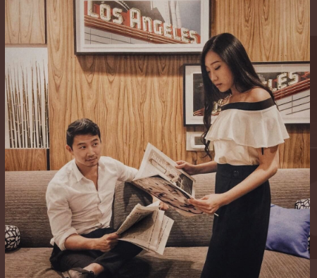 Simu Liu is allegedly dating actress Tina Jung.