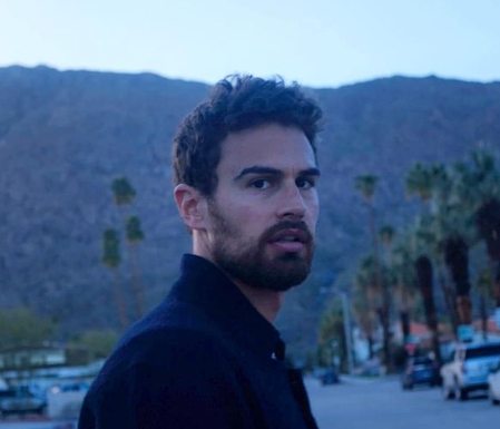 Theo James is married to Ruth Kearney.