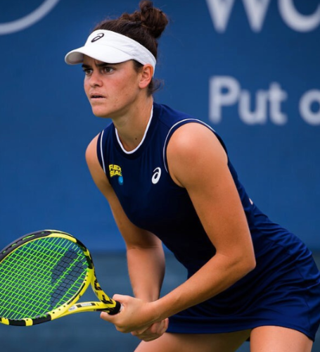 Jennifer Brady never had to undergo a significant weight loss.